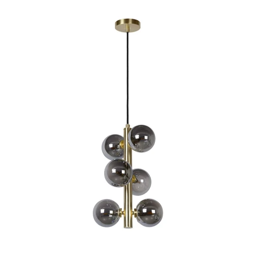 Lampa wisząca TYCHO Satynowy brąz 6xG9 Lucide 454740602  5411212450876 lampynox noxbox www.lampynox.pl 1.jpg