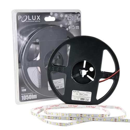 Pasek LED LS2860NW-5-20 10W 12V 5m IP20 barwa biała ~4500K NW 210lm1m POLUX 314383  5901508314383 noxbox lampynox www.lampynox.pl 1.jpg