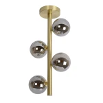 TYCHO Matowe złoto/mosiądz 4xG9 Lampa sufitowa Lucide 45174/04/02