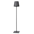 Lampka podłogowa ściemnialna zewnętrzna JUSTIN Czarna LED DIM 5W 3000K IP54 Lucide 278880530  5411212271860 lampynox noxbox www.lampynox.pl  1.jpg