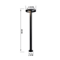 Słupek ogrodowy LED wys. 80cm ZEFRA-LED LUCIDE 298090330  5411212290205 lampynox noxbox www.lampynox.pl 5.jpg