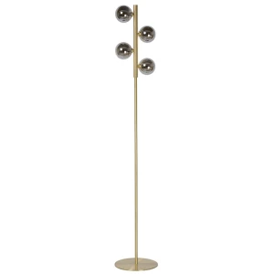 TYCHO Matowe złoto/mosiądz 4xG9 Lampa podłogowa Lucide 45774/04/02