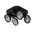 Spotlight VERSUM AR111 Czarny ściemnialny 4x10W 2700K Lucide 229604030  5411212221247 lampynox noxbox www.lampynox.pl 1.jpg