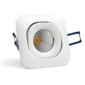 Oczko sufitowe LED TERI SQ 6W 525lm 3000K Biała OXYLED M15010076W 3K biały  5902701452124 lampynox noxbox www.lampynox.pl.jpg