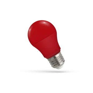 GLS LED 4,9W RED E27 Spectrum