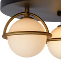 Lampa sufitowa ISOBEL Czarny Ø 38cm 3xG9 IP44 Lucide 30167/03/30 | 5411212302946 noxbox lampynox www.lampynox.pl