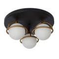 Lampa sufitowa ISOBEL Czarny Ø 38cm 3xG9 IP44 Lucide 30167/03/30 | 5411212302946 noxbox lampynox www.lampynox.pl
