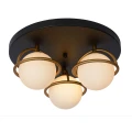 Lampa sufitowa ISOBEL Czarny Ø 38cm 3xG9 IP44 Lucide 30167/03/30 | 5411212302946 noxbox lampynox www.lampynox.pl