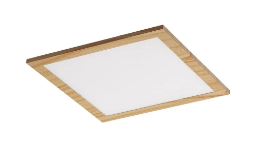 Oprawa sufitowa Almond brąz | buk szer. 29,5cm. LED 12W 4000K Rabalux 6907 | 5998250369075 noxbox lampynox www.lampynox.pl