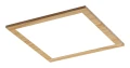 Oprawa sufitowa Almond brąz | buk szer. 29,5cm. LED 12W 4000K Rabalux 6907 | 5998250369075 noxbox lampynox www.lampynox.pl