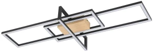 Ashton czarny mat | brąz LED 3 step dim 35W 3000K Lampa sufitowa ściemnialna