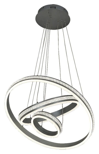 Lampa wisząca Avalon aluminium szczotkowane LED 75W 4000K Rabalux 2230 | 5998250322308 noxbox lampynox www.lampynox.pl