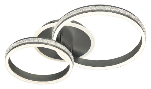 Lampa sufitowa Avalon aluminium szczotkowane LED 50W 4000K Rabalux 2229 | 5998250322292 noxbox lampynox www.lampynox.pl