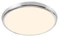 Plafon łazienkowy ściemnialny Balthasar chrom Ø 30cm LED Dim RGB 18W 3000-6500K Pilot Rabalux 3464 | 5998250334646 noxbox lampynox www.lampynox.pl