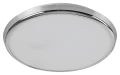 Plafon łazienkowy ściemnialny Balthasar chrom Ø 30cm LED Dim RGB 18W 3000-6500K Pilot Rabalux 3464 | 5998250334646 noxbox lampynox www.lampynox.pl