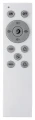 Plafon łazienkowy ściemnialny Balthasar chrom Ø 30cm LED Dim RGB 18W 3000-6500K Pilot Rabalux 3464 | 5998250334646 noxbox lampynox www.lampynox.pl
