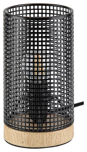 Lampka stołowa Boogie czarny | brązowy E14 Rabalux 3180 | 5998250331805 noxbox lampynox www.lampynox.pl