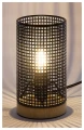 Lampka stołowa Boogie czarny | brązowy E14 Rabalux 3180 | 5998250331805 noxbox lampynox www.lampynox.pl