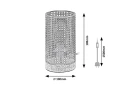 Lampka stołowa Boogie czarny | brązowy E14 Rabalux 3180 | 5998250331805 noxbox lampynox www.lampynox.pl