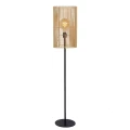 Lampa podłogowa JANTINE Rattan Jasne drewno Ø26cm E27 Lucide 03740/81/72 | 5411212031686 noxbox lampynox www.lampynox.pl