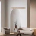 Lampa wisząca Cinnamon brązowy | dąb 34W 3000K Rabalux 3091 | 5998250330914 noxbox lampynox www.lampynox.pl