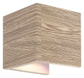 Kinkiet ścienny Cinnamon brązowy | dąb 7W 3000K Rabalux 3090 | 5998250330907 noxbox lampynox www.lampynox.pl