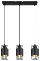 Lampa wisząca Dimitri czarny 3xE27 Rabalux 3126 | 5998250331263 noxbox lampynox www.lampynox.pl
