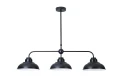 Lampa wisząca Dragan czarny mat 3xE27 Rabalux 5309 | 5998250353098 noxbox lampynox www.lampynox.pl