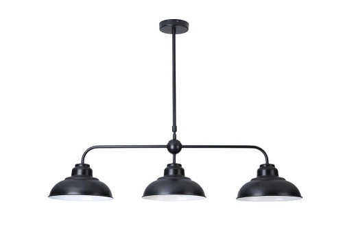 Lampa wisząca Dragan czarny mat 3xE27 Rabalux 5309 | 5998250353098 noxbox lampynox www.lampynox.pl