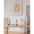 Lampa wisząca JANTINE Ratan Jasne drewno Ø26cm E27 Lucide 03440/01/72 | 5411212031679 noxbox lampynox www.lampynox.pl