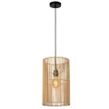 Lampa wisząca JANTINE Rattan Jasne drewno Ø26cm E27 Lucide 03440/01/72 | 5411212031679 noxbox lampynox www.lampynox.pl