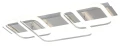 Lampa sufitowa Fandral chrom satyna LED 42W 4000K Rabalux 6997 | 5998250369976 noxbox lampynox www.lampynox.pl