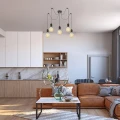 Lampa wisząca pająk Fidel złoto antyczne 5xE27 Rabalux 3218 | 5998250332185 noxbox lampynox www.lampynox.pl