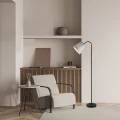 Lampa podłogowa stojąca Godric czarny | popiel E27 Rabalux 6639 | 5998250366395 noxbox lampynox www.lampynox.pl