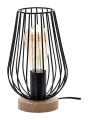 Lampka stołowa Gremio brąz | czarny E27 Rabalux 6915 | 5998250369150 noxbox lampynox www.lampynox.pl