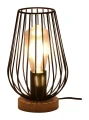 Lampka stołowa Gremio brąz | czarny E27 Rabalux 6915 | 5998250369150 noxbox lampynox www.lampynox.pl