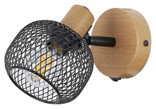 Kinkiet ścienny regulowany z włącznikiem Grendel brąz | czarny mat E14 Rabalux 3127 | 5998250331270 noxbox lampynox www.lampynox.pl