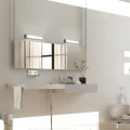 Kinkiet łazienkowy nad lustro Jakub chrom LED 12W 4000K IP44 Rabalux 3480 | 5998250334806 noxbox lampynox www.lampynox.pl