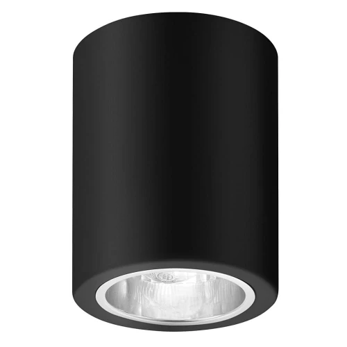 Downlight | Tuba Kobald czarny mat Ø 9cm. E27 Rabalux 2055 | 5998250320557 noxbox lampynox www.lampynox.pl