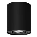 Downlight | Tuba Kobald czarny mat Ø 9cm. GU10 Regulowany kierunek świecenia Rabalux 2047 | 5998250320472 noxbox lampynox www.lampynox.pl