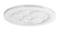 Lampa sufitowa Lagertha chrom Ø 49cm. LED Starlight 36W 4000K Rabalux 2012 | 5998250320120 noxbox lampynox www.lampynox.pl