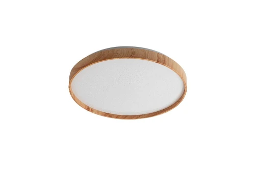 Lampa sufitowa Leana brązowy Ø 38cm. LED Starlight 24W 3000K Rabalux 6580 | 5998250365800 noxbox lampynox www.lampynox.pl