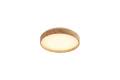 Lampa sufitowa Leana brązowy Ø 26cm. LED Starlight 12W 3000K Rabalux 6579 | 5998250365794 noxbox lampynox www.lampynox.pl