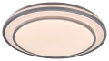 Lampa sufitowa ściemnialna Lupita srebrny Ø 49cm. LED Dim. 40W 3000-6500K Pilot Rabalux 2131 | 5998250321318 noxbox lampynox www.lampynox.pl