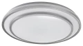 Lampa sufitowa ściemnialna Lupita srebrny Ø 49cm. LED Dim. 40W 3000-6500K Pilot Rabalux 2131 | 5998250321318 noxbox lampynox www.lampynox.pl