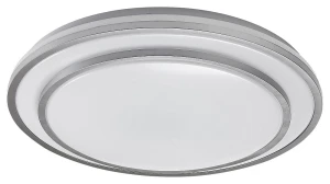 Lupita srebrny Ø 49cm. LED Dim. 40W 3000-6500K Pilot Lampa sufitowa ściemnialna