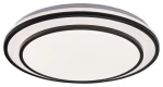 Lupita czarny Ø 49cm. LED Dim. 40W 3000-6500K Pilot Lampa sufitowa ściemnialna