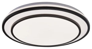 Lupita czarny Ø 49cm. LED Dim. 40W 3000-6500K Pilot Lampa sufitowa ściemnialna