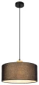 Lampa wisząca Miguel czarny | brąz (dąb) Ø 35cm. E27 Rabalux 3247 | 5998250332475 noxbox lampynox www.lampynox.pl