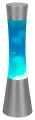 Dekoracyjna lampka stołowa Minka srebrny | niebieski LED 20W Rabalux 7029 | 5998250370293 noxbox lampynox www.lampynox.pl